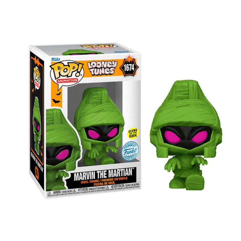 Marvin The Martian In Mummy Costume (Glows in the Dark) - Looney Tunes Pop! Vinyl
		
		
			ID: 002172
