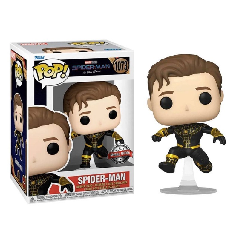Spider-Man Black Suit (Unmasked) -Spider No Way Home Pop! Vinyl
		
		
			ID: 001924