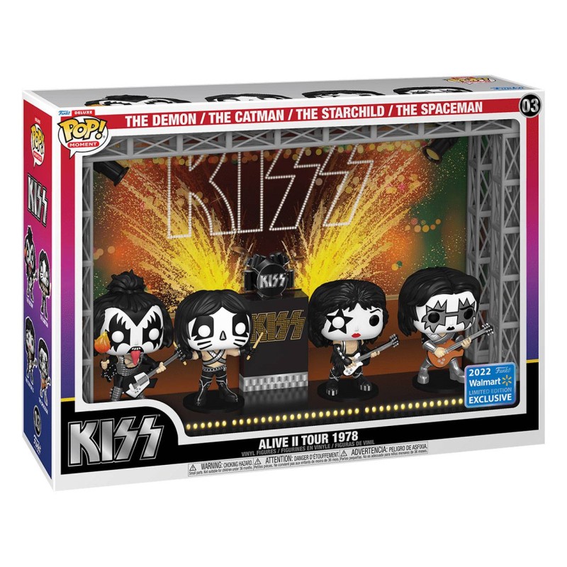 Kiss Alive II Tour 1976 - 2022 Walmart Exclusive Deluxe Pop! Moment
		
		
			ID: 001826