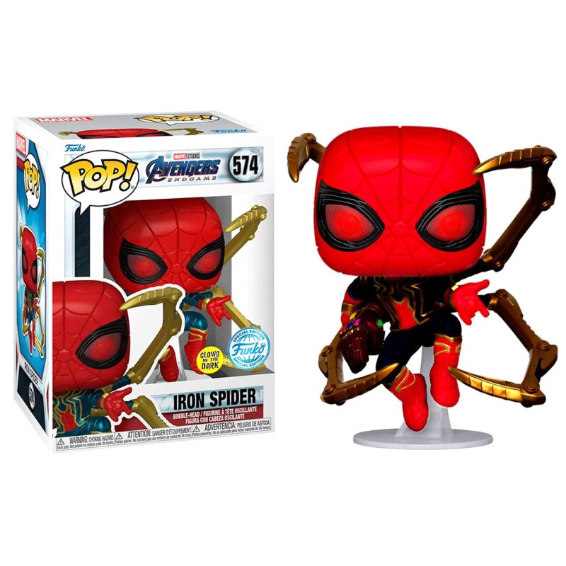 Iron Spider with Nano Gauntlet (GITD) - Marvel Avengers Endgame Pop! Vinyl
		
		
			ID: 001617