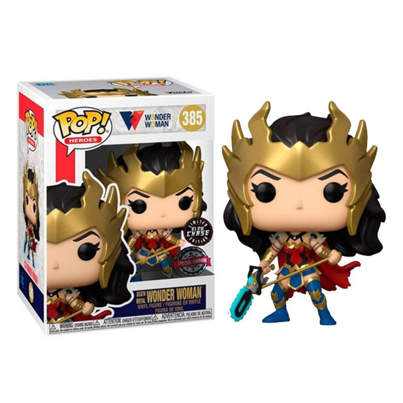 Death Metal Wonder Woman (GITD Chase Edition) Pop! Vinyl)
		
		
			ID: 001381