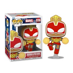 Gingerbread Captain Marvel Pop! Vinyl
		
		
			ID: 001415