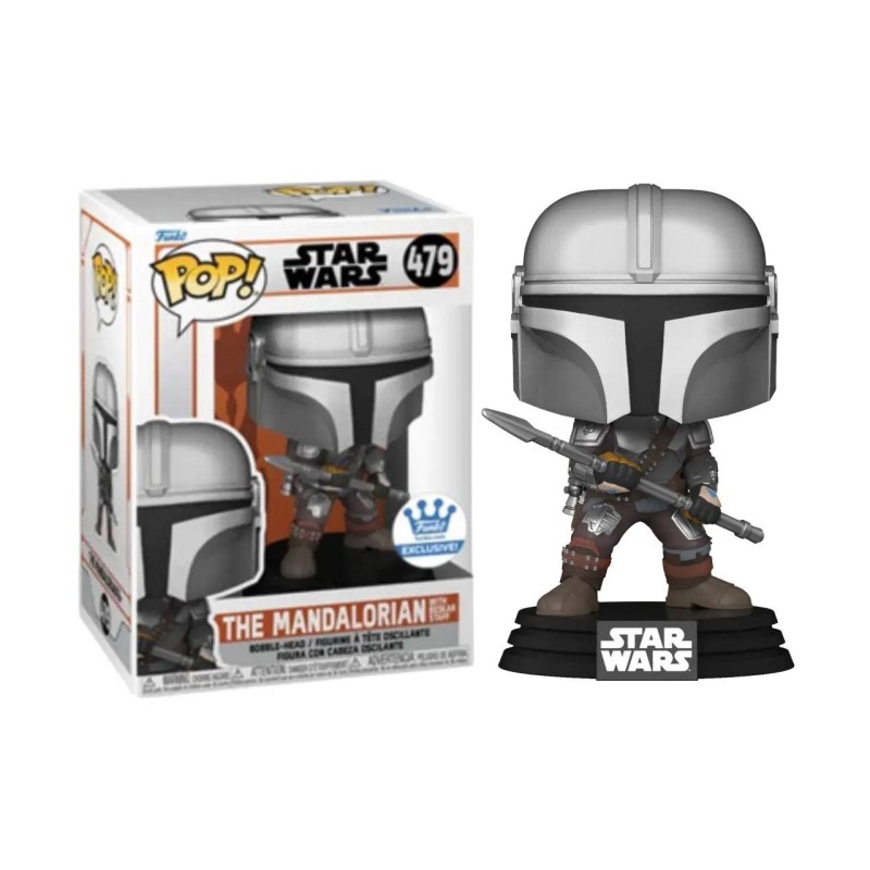 The Mandalorian with Beskar Staff Funko Shop Exclusive Pop! Vinyl
		
		
			ID: 001356