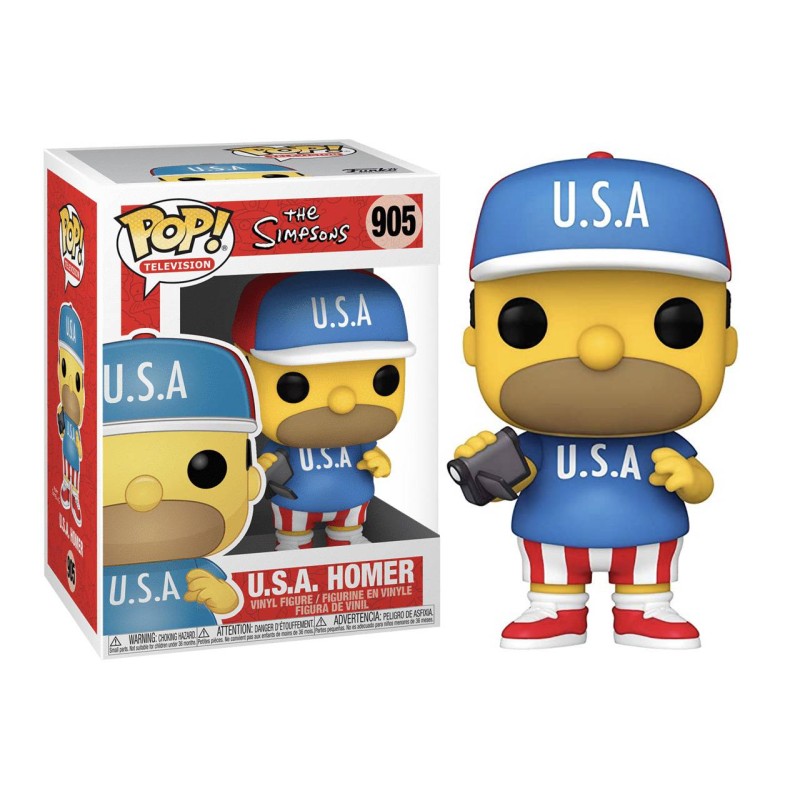 U. S. A. Homer - The Simpsons Pop! Vinyl.
		
		
			ID: 000910