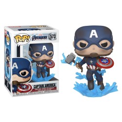 Captain America with Mjolnir - Marvel Avengers Endgame Pop! Vinyl
		
		
			ID: 000195