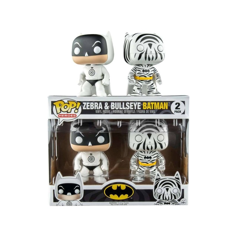 Zebra & Bullseye Batman (Double Pack) Pop! Vinyl
		
		
			ID: 000092
