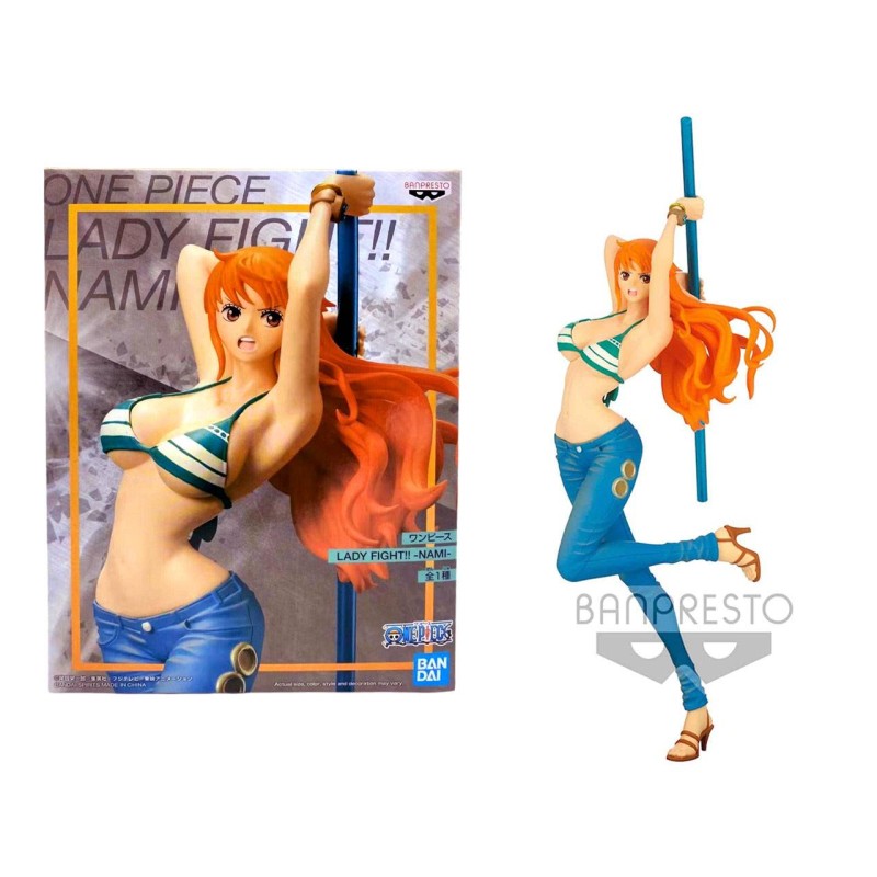 Lady Fight Nami - One Piece Collection Banpresto
		
		
			ID: 001731