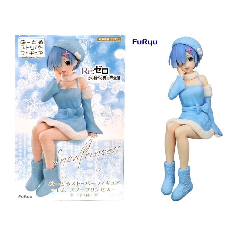 Rem Snow Princess - Re:Zero Starting Life In Another World Noodle Stopper Figure FuRyu
		
		
			ID: 001767