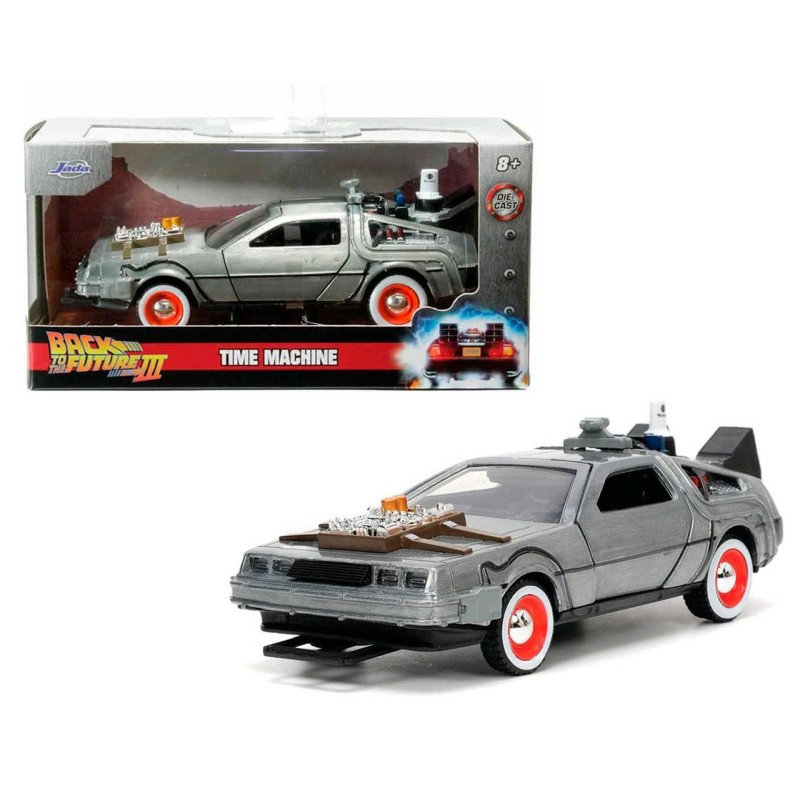 DeLorean Time Machine (Tires) 1:32 - Back to the Future III - Die Cast Jada Toys
		
		
			ID: 002209