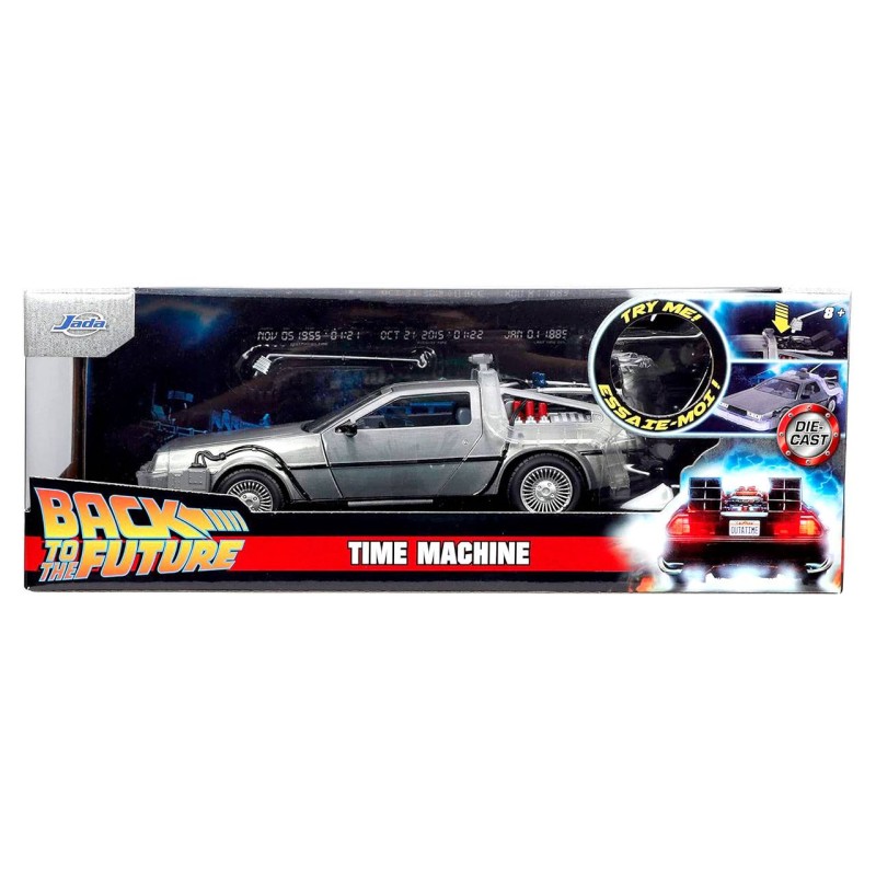 DeLorean Time Machine with light - Back to the Future Part I Hollywood Rides Jada Toys
		
		
			ID: 002189
