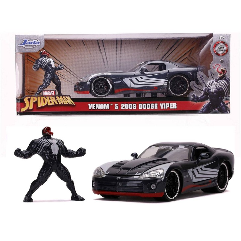 Venom & 2008 Dodge Viper 1:24 - Marvel Spider-Man - Die-Cast Jada Toys
		
		
			ID: 002050